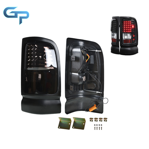 Chrome Housing LED Tail Light Lamp For 1994-2002 Dodge Ram Truck 1500 2500 3500 - Picture 7 of 13