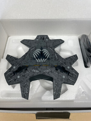 Stargate – Vaisseau-mère Goa'uld – Collection Eaglemoss, Métal Et ABS, 7,5 Cm, Peint à La Main, Série Stargate