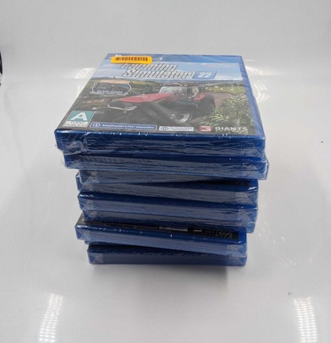 Farming Simulator 22 For The Play Station 4 Spanish Edition - Lot of 9 -TW1713