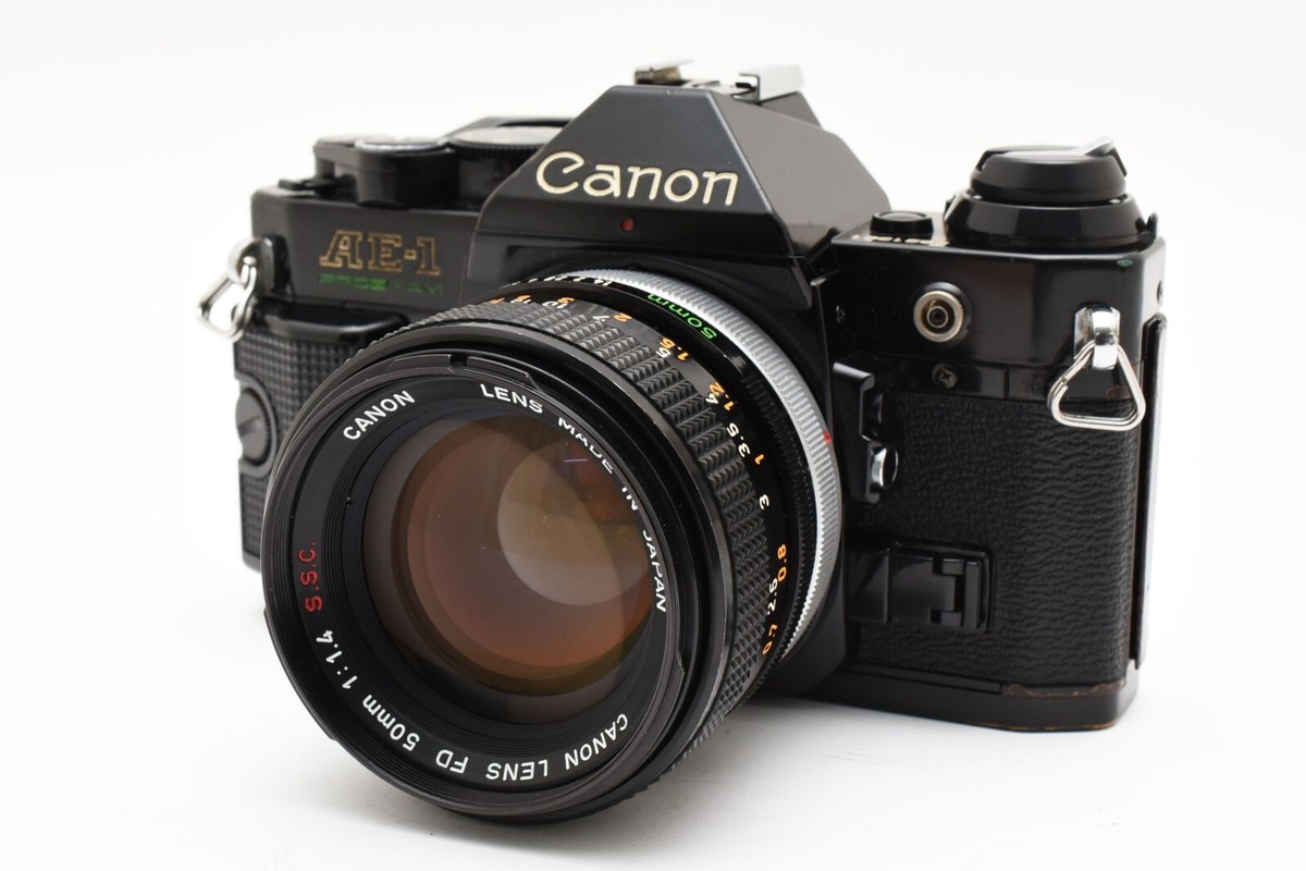 Canon AE-1 FD 50mm F1.4 S.S.C. キャノン NEAR MINT ] Canon AE-1 SLR FIlm Camera FD 50mm f1.4 S.S.C.