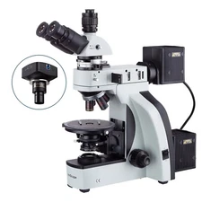 Amscope 50X-1250X Trinocular Compound Polarized Microscope + 6.3MP Camera USB3.0