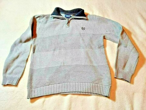 Young Mens Chaps Sweater LG (14/16) 1/4 