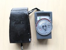 Tower Exposure Light Meter Case Untested Model 97A Japan Photography Vintage