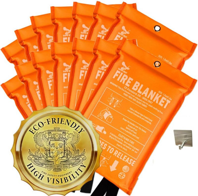 Fire Blanket - USA Assembled & Certified Survival Gear - Award Winning Fire Supp