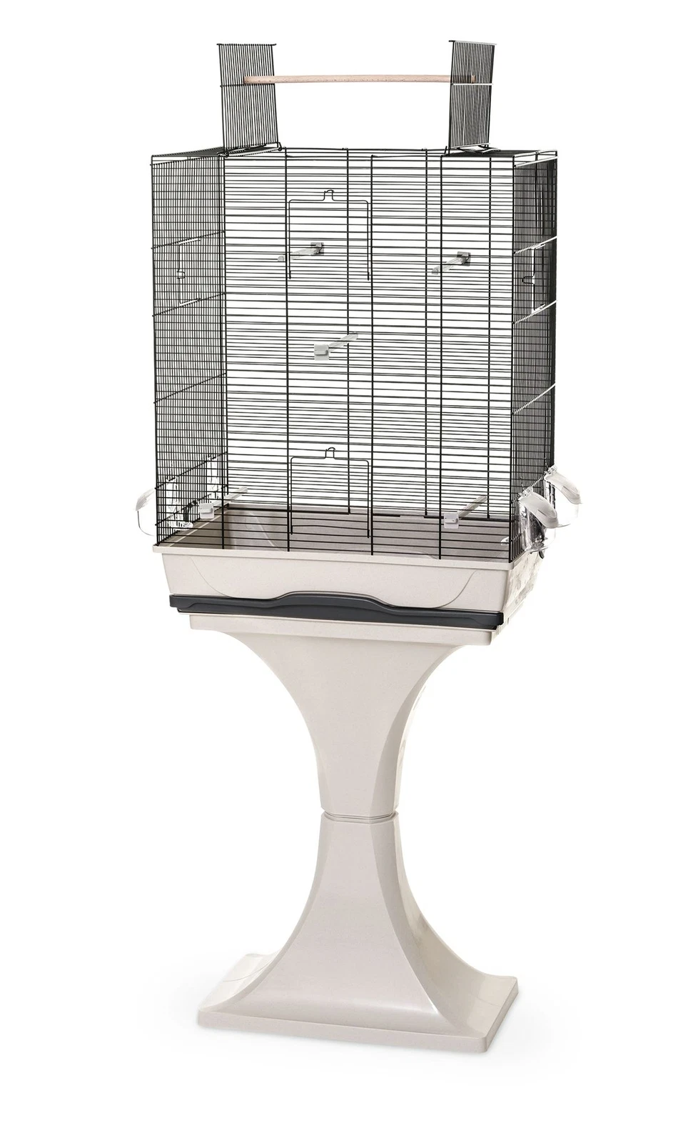 Bird cage for parakeets and canaries with stand and innkeeper
Opens in a new window or tab
