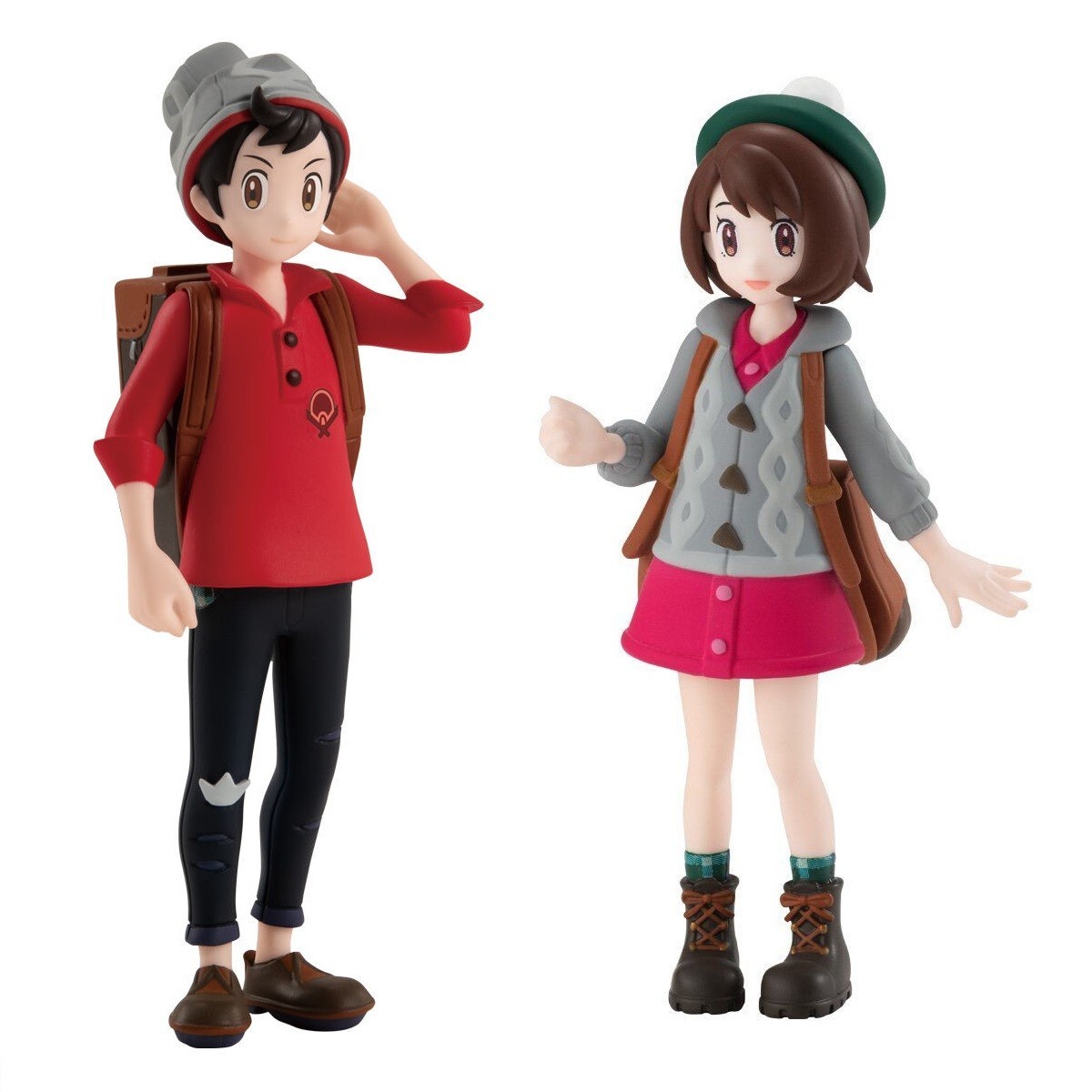 Pokemon Scale World Galar Region Gloria & Victor 1/20 Figure