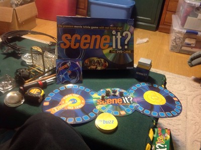 Scene It The Premiere DVD Movie Trivia Board Game - Missing The Dice Only