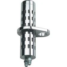 Pro-One Performance Oil Cooler Kit 1in. to 1 1/4in. Frame Tubes - Chrome 201050