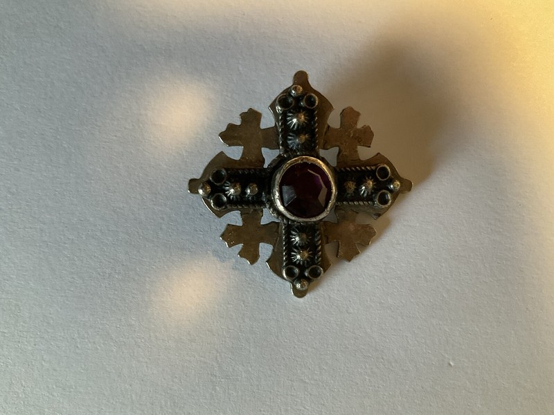 Etruscan Maltese Crusader Jerusalem Cross