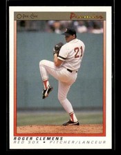 1991 O-Pee-Chee Premier #23 Roger Clemens Boston Red Sox