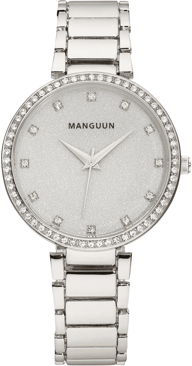 Armbanduhr Herrenuhr Manguun Manguun Collection Manguun Uhr Silber