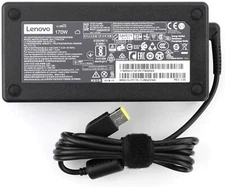 Lenovo 170W AC Power Adapter Charger Yellow Tip and Power Cable