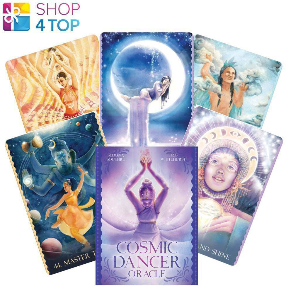 Thumbnail - Cosmic Tanzer Orakel Karten Deck Von Sedona Und Tess Esoterisch Blue