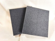 Lot of 2 - Recycled foam block packing shipping protection medium density thick