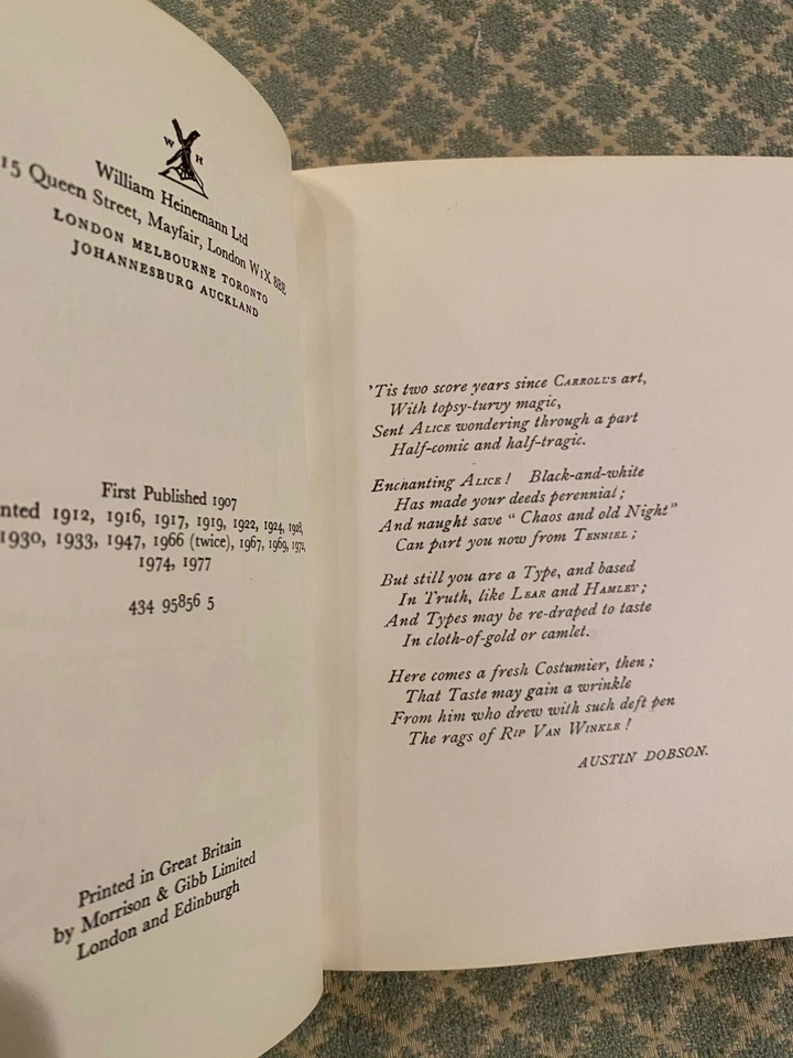 Alice's Adventures in Wonderland by Lewis Carroll - Image 3 of 4