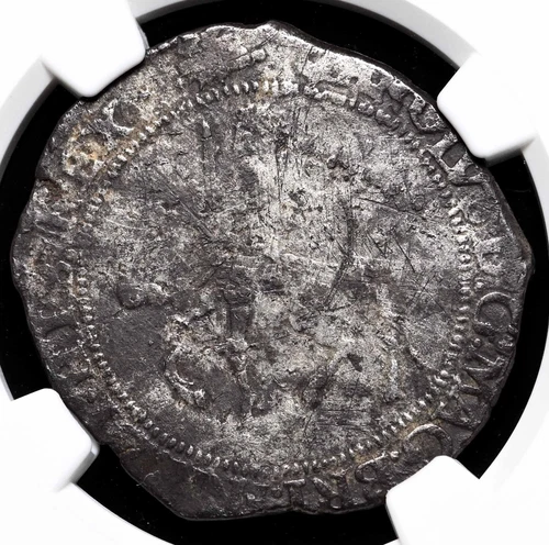 ENGLAND. Charles I, 1625-1642. Hammered Silver Halfcrown, S-2780, NGC VF Details