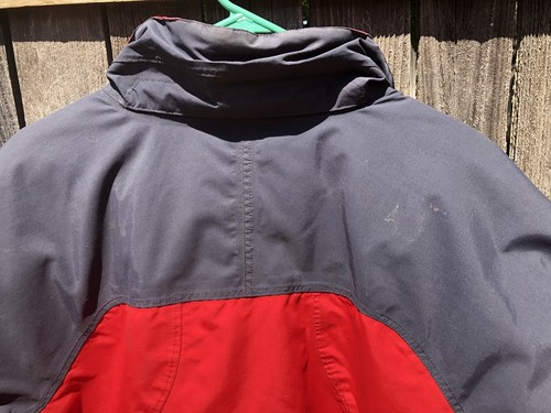 Women’s Doite Heritage Ski Zip Up Winter Jacket Coat Sz Med Blue/Red - 第 5/12 張圖片