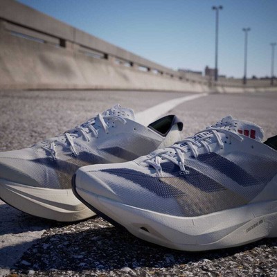 adidas Adizero adios Pro 3 M Footwear White Dark Blue IG6438 Men