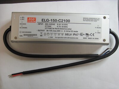 ELG-150-C2100 MEAN WELL  POWER SUPPLY