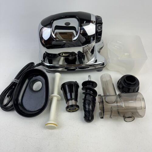 Omega All in One Juice Extractor Nutrition System Cold Press Juicer Model 8006