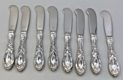King Richard by Towle set of 8 Butter Spreader 5.75'', Sterling Handle and Blade