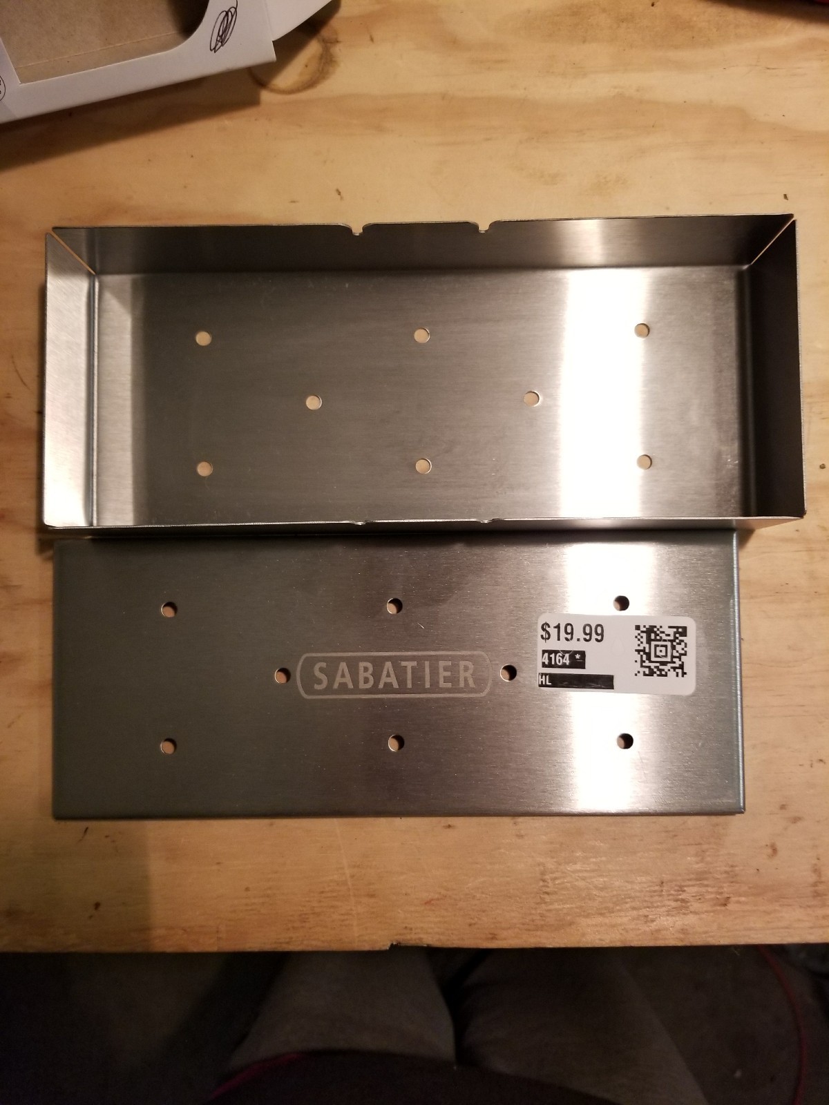 Sabatier Universal Barbecue Stainless Steel Smoker Box, New
