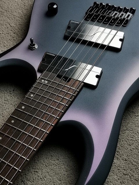 Ibanez RGD71ALMS Black Aurora Burst Matte Electric guitar w Ibanez RGD71ALMS Black Aurora Burst Matte Electric guitar w