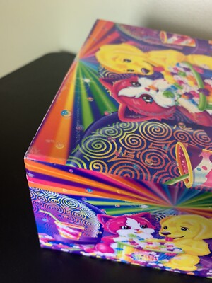 RISA FRANK リサフランク ゴールデンレトリバー　犬　箱　ボックスセット Vintage Lisa Frank Movie Theater Dog Cat Jewelry Box Trinket