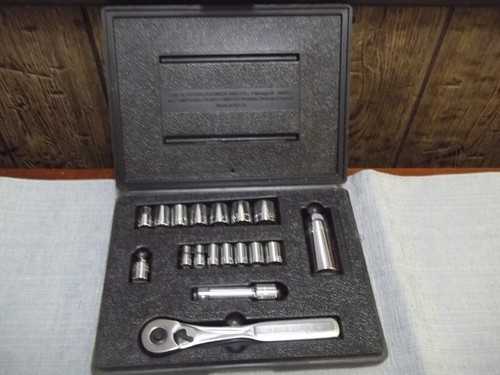 Craftsman 1/4" & 3/8" Drive Socket Set USA TOOLS