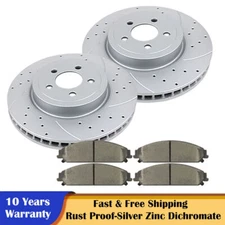 345mm Front Rotors and Brake Pads for AWD Charger Magnum Chrysler 300 Brakes Kit
