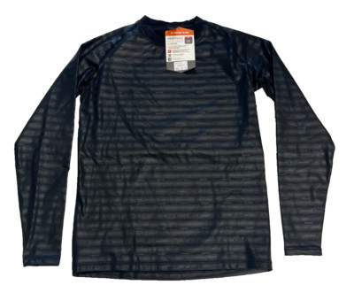 $100 Seirus Heatwave Crew Top Base Layer NWT Size L Reversible Moisture Wicking
