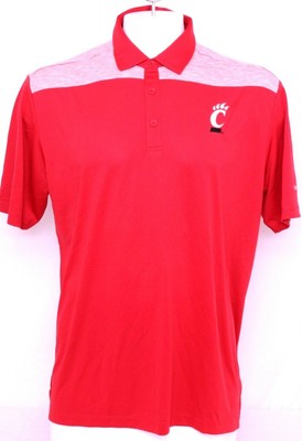 NEW Cincinnati Bearcats Columbia Golf Omni-Wick Utility SS Polo Shirt Men's L | eBay