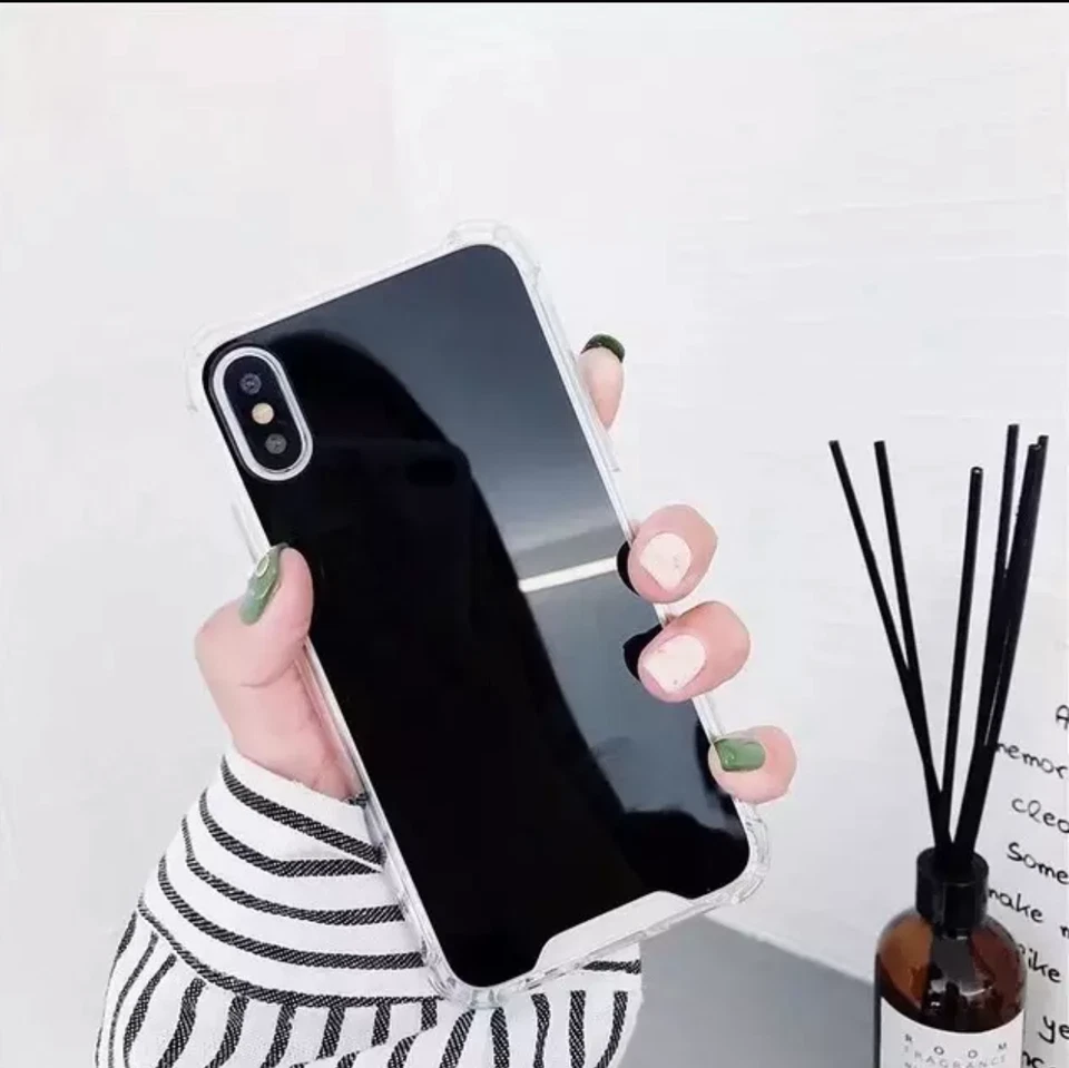 Funda Carcasa iphone 7/8 X/XS tipo espejo envio desde ESPAÑA - Imagen 4 de 4