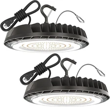 HYPERLITE High Bay LED Shop Light: 150W UFO LED Barn High Bay Light