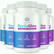 RevitaGlow Capsules – Oral Skincare Formula for Healthy, Glowing Skin - 5 Pack