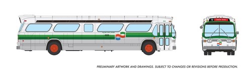 Autobús Rapido 753113 escala HO Golden Gate Transit New Look Deluxe #884 | Zustand: New