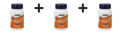 3 x Now Foods Vitamin D3 2000IU (240) (129,97 EUR/kg)