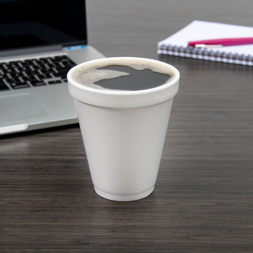Dart 12J16 Schaumstoffbecher 12 oz Thermo weiß Einweg Trinkbecher 1.000/Etui - Bild 5 von 6