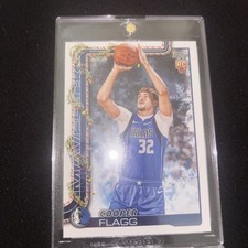Cooper Flag 2025 Topps Holiday Mega Box Rookie Card #H161 Dallas Mavs Duke