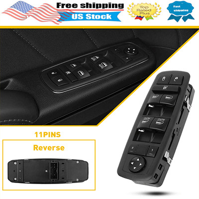 For 15-19 Chrysler 300 Sedan Left Driver Window Switch Power Master 4 door 11pin