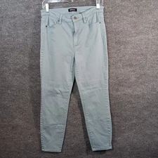 Buffalo David Bitton Ankle Skinny Jeans Womens 6/28 Blue Soft Stretch High Rise