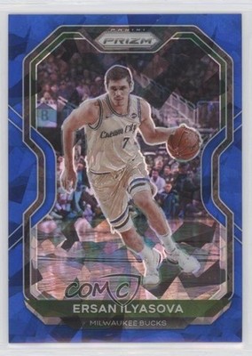 2020-21 Panini Prizm Blue Ice Prizm 76/125 Ersan Ilyasova #40 0f2i