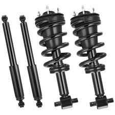 4PCS Front & Rear Shocks Struts Assembly For 2007-2013 Silverado 1500 GMC Sierra