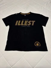 NBA UNK Los Angeles Lakers Illest T-Shirt Size L Oversized Sportswear Basketball