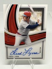 2023 Panini Immaculate Fred Lynn Shadowbox Signatures /25    !!DESCRIPTION!!