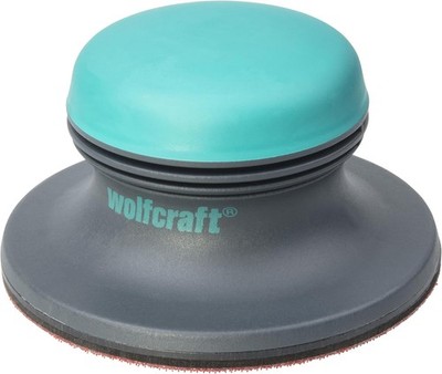 Wolfcraft Flächenschleifer I 5894000 I mit Klettgewebe -  Ø 125 mm - Schleifer