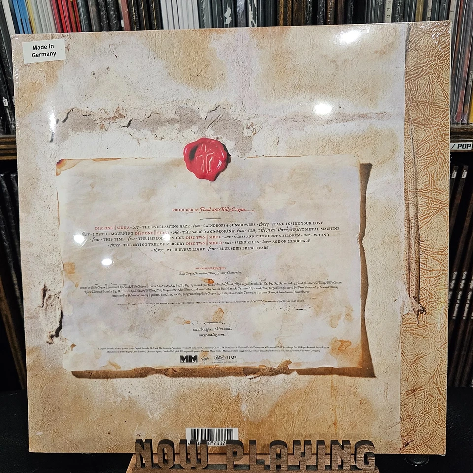 The Smashing Pumpkins LIMITED Machina/The Machines of God 2LP Vinyl [NEW *Bumps] - Image 4 of 4
