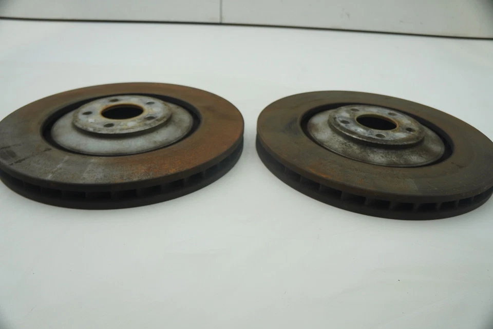 Juego 2 rotores freno disco delantero izquierdo derecho audi s6 s7 s8 2013-18 a8 Foto 2 de 4