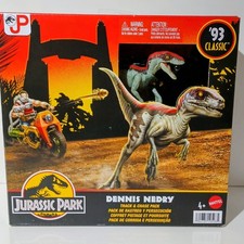 Jurassic Park '93 Classic Dennis Nedry Track  Chase Pack by Mattel - NEW