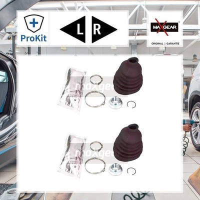 2x ORIGINAL  Maxgear Faltenbalgsatz, Antriebswelle Vorne für Renault CLIO IV